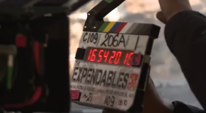 Blackmagic Cinema Camera Expendables 3