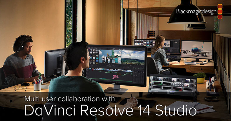 Blackmagic DaVinci Resolve 14 Multi-user
