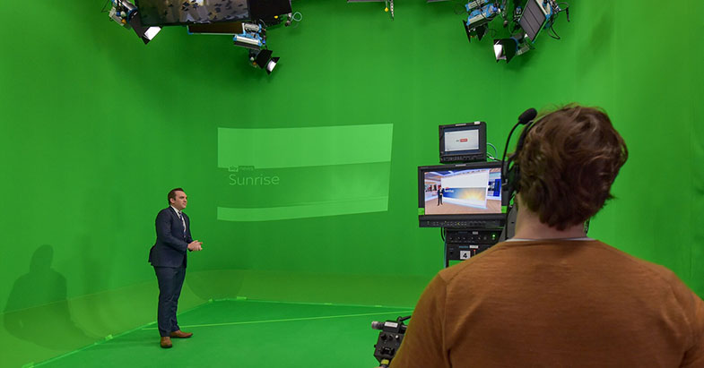 Blackmagic Design Ultimatte 12 Sky News UK