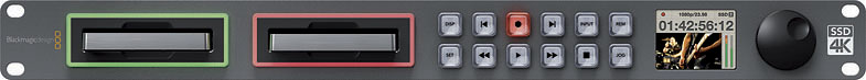 Blackmagic HyperDeck Studio Pro recorder