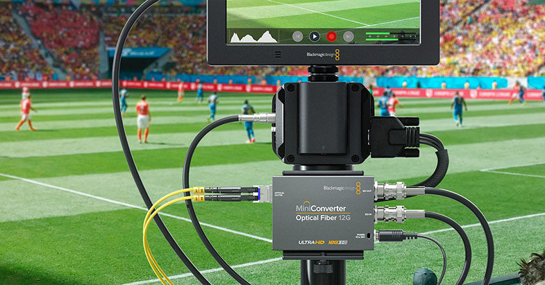 Blackmagic Design Mini Converter Optical Fiber 12G
