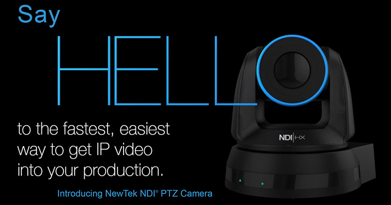 NewTek NDI PTZ Camera