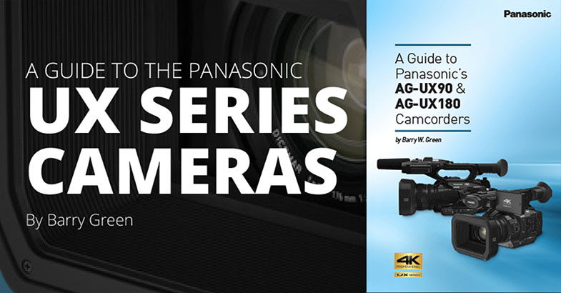 Panasonic UX90 UX180 kniha book Barry Green zdarma