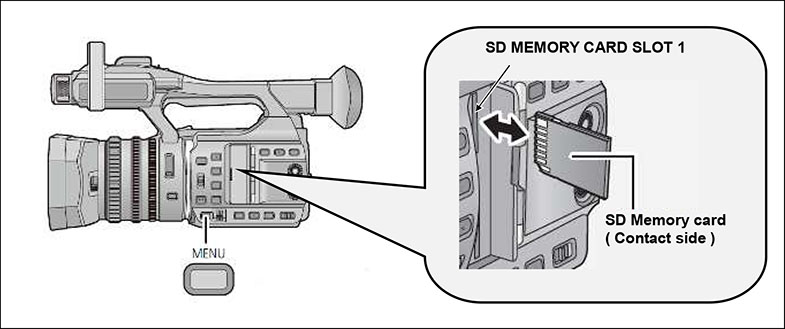 Panasonic DVX200 firmware upgrade