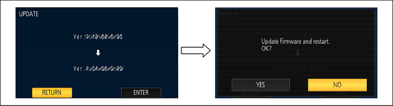 Panasonic DVX200 firmware upgrade