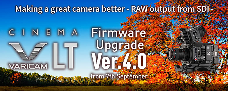Panasonic IBC 2016 VariCam LT FW 4.0