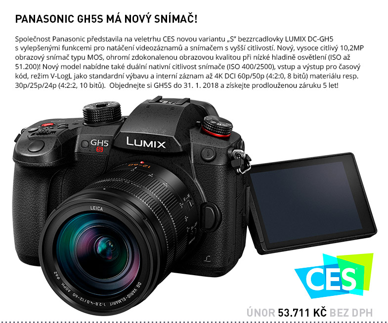 Panasonic LUMIX DC-GH5s