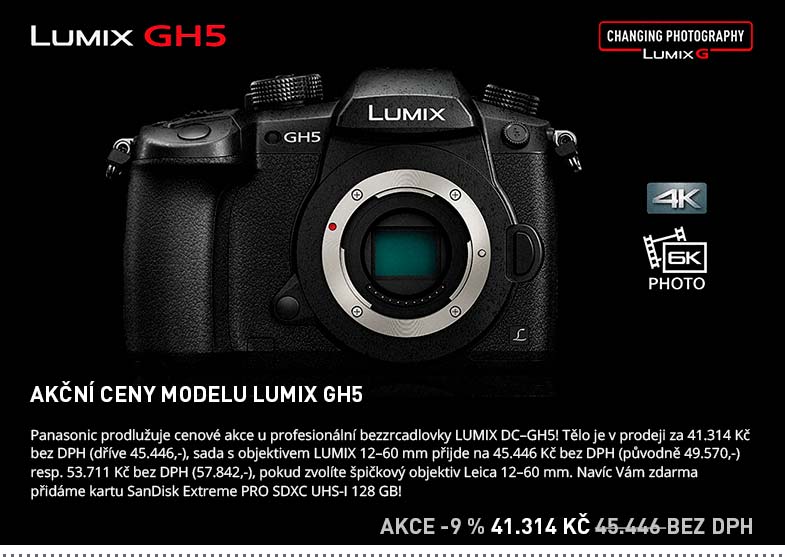 PANASONIC GH5 AKCE