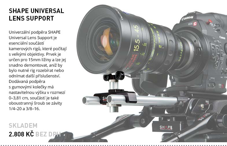 SHAPE UNIVERSAL LENS SUPPORT