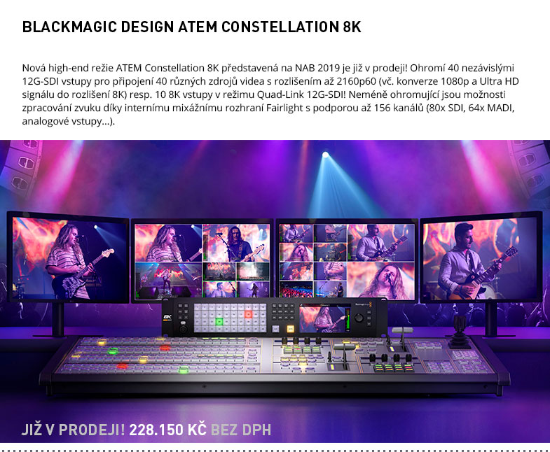 BLACKMAGIC DESIGN ATEM CONSTELLATION 8K