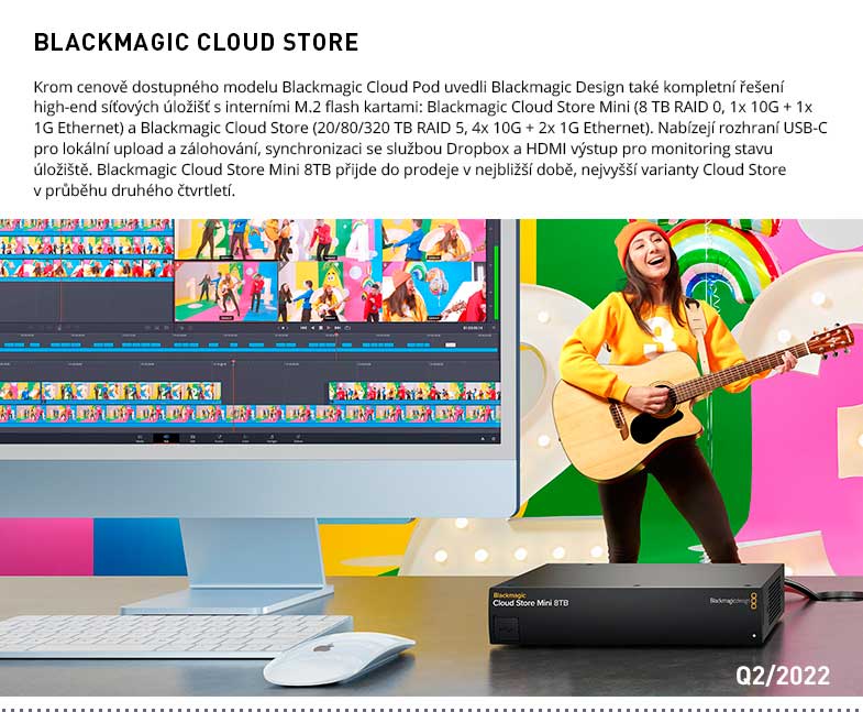 BLACKMAGIC CLOUD STORE