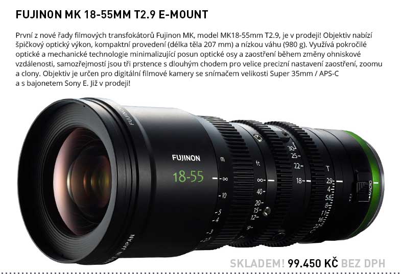 Fujinon MK18-55MM T2.9 E-Mount
