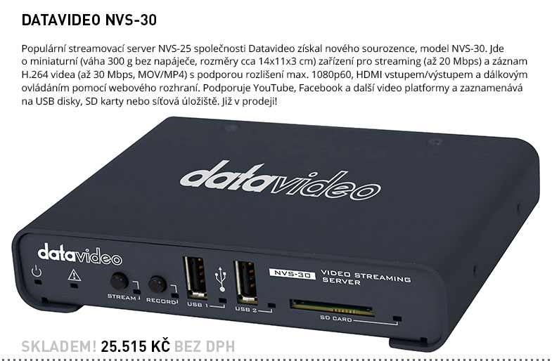 Datavideo NVS-30