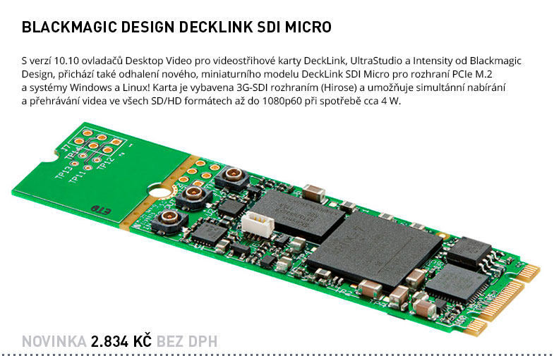 BLACKMAGIC DESIGN DECKLINK SDI MICRO