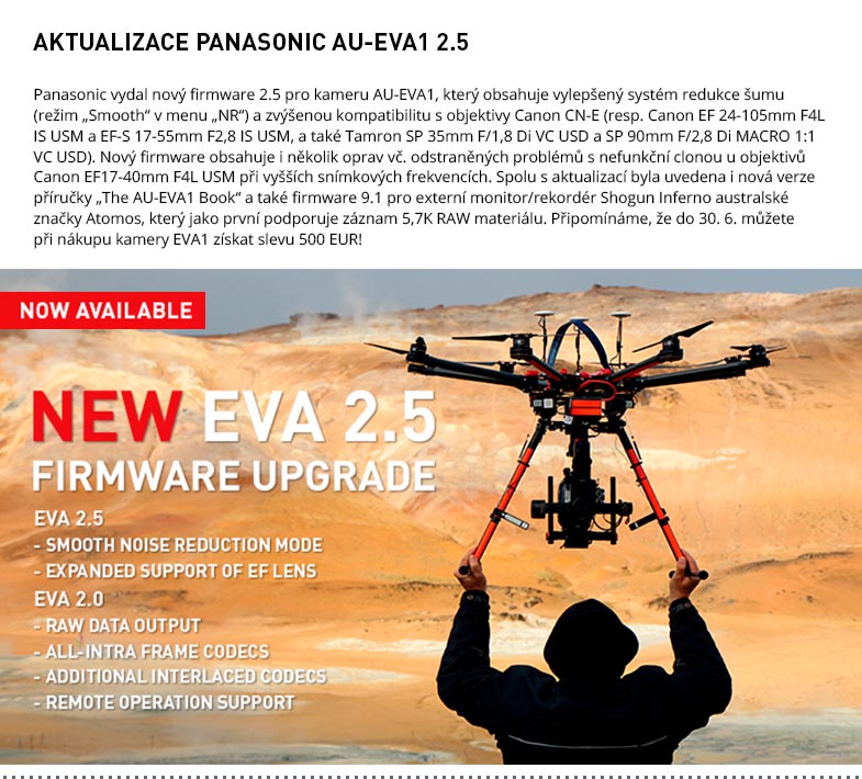 PANASONIC AU-EVA1 2.5