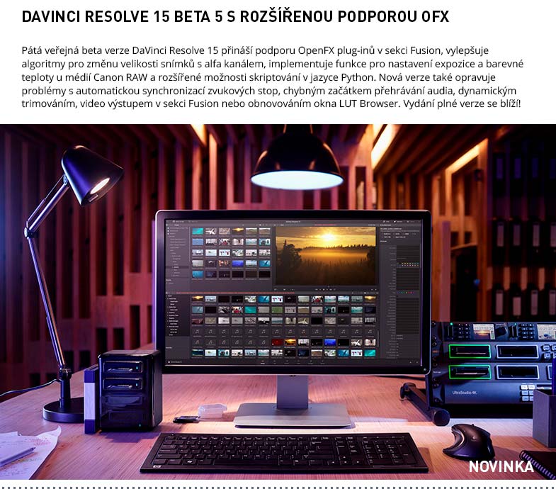 DAVINCI RESOLVE 15 BETA 5