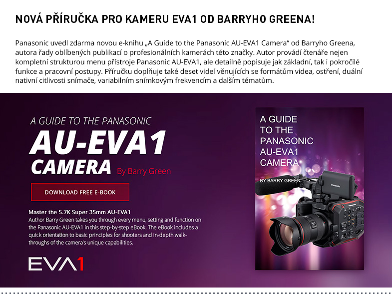 PANASONIC EVA1 BARRY GREEN E-BOOK
