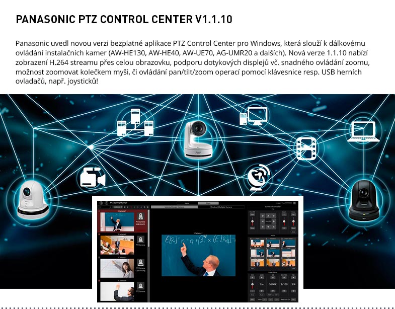 PANASONIC PTZ CONTROL UPDATE