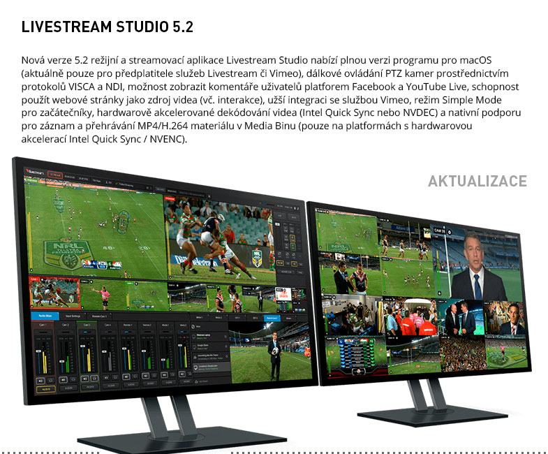 LIVESTREAM STUDIO 5.2