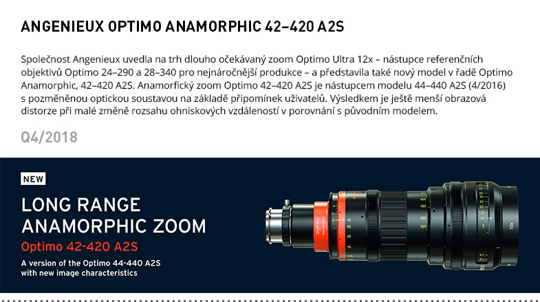 ANGENIEUX OPTIMO ANAMORPHIC 42-420 A2S