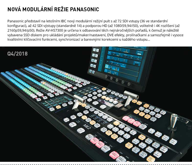 PANASONIC AV-HS7300