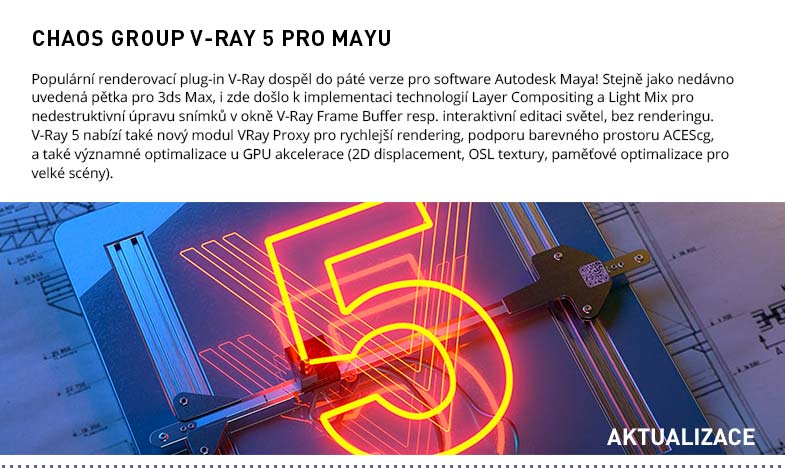 CHAOS GROUP V-RAY 5 PRO MAYU