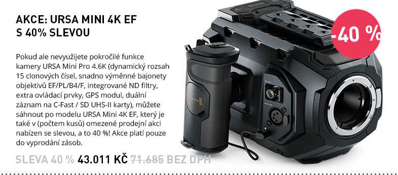 Blackmagic Design URSA Mini AKCE SLEVA