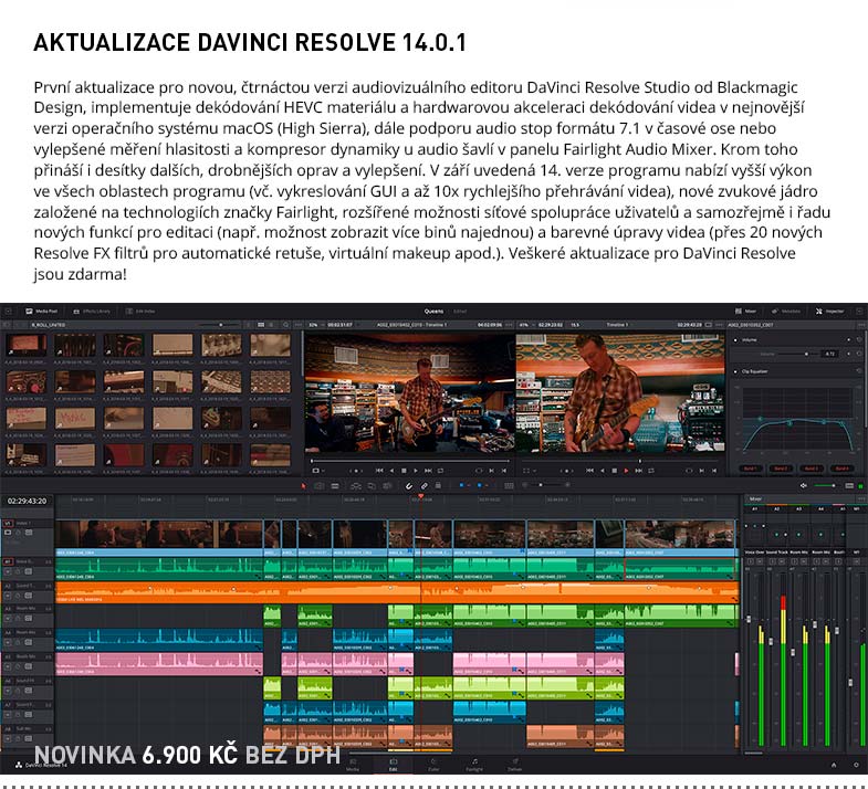 Blackmagic Design DaVinci Resolve 14.0.1