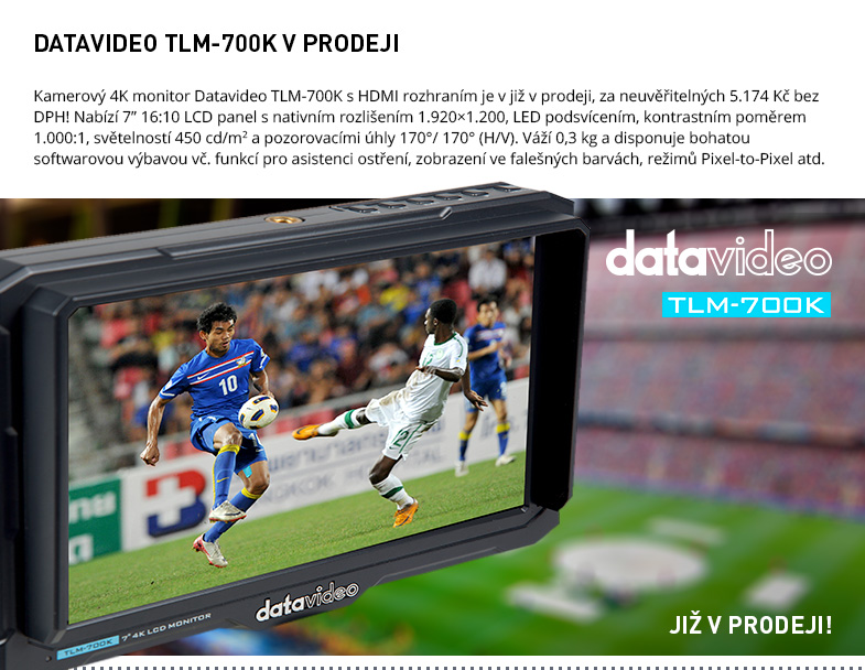 DATAVIDEO TLM-700K V PRODEJI