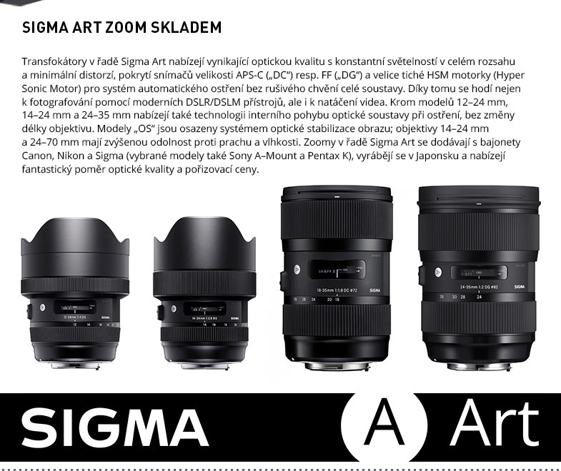 SIGMA ART ZOOM SKLADEM