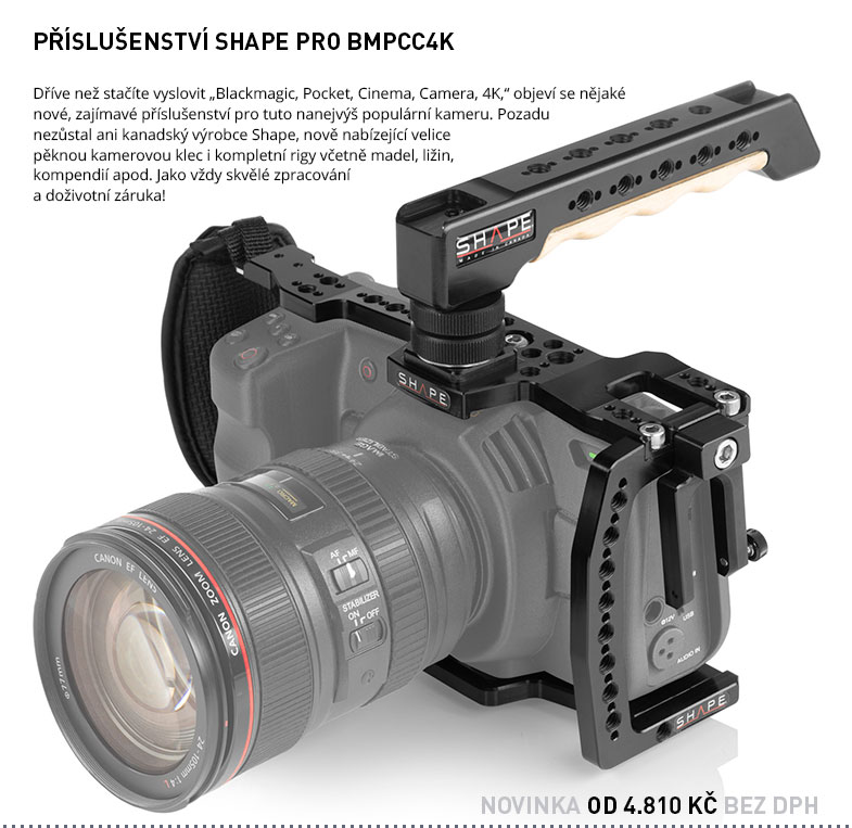 SHAPE BMPCC4K ACCESSORIES