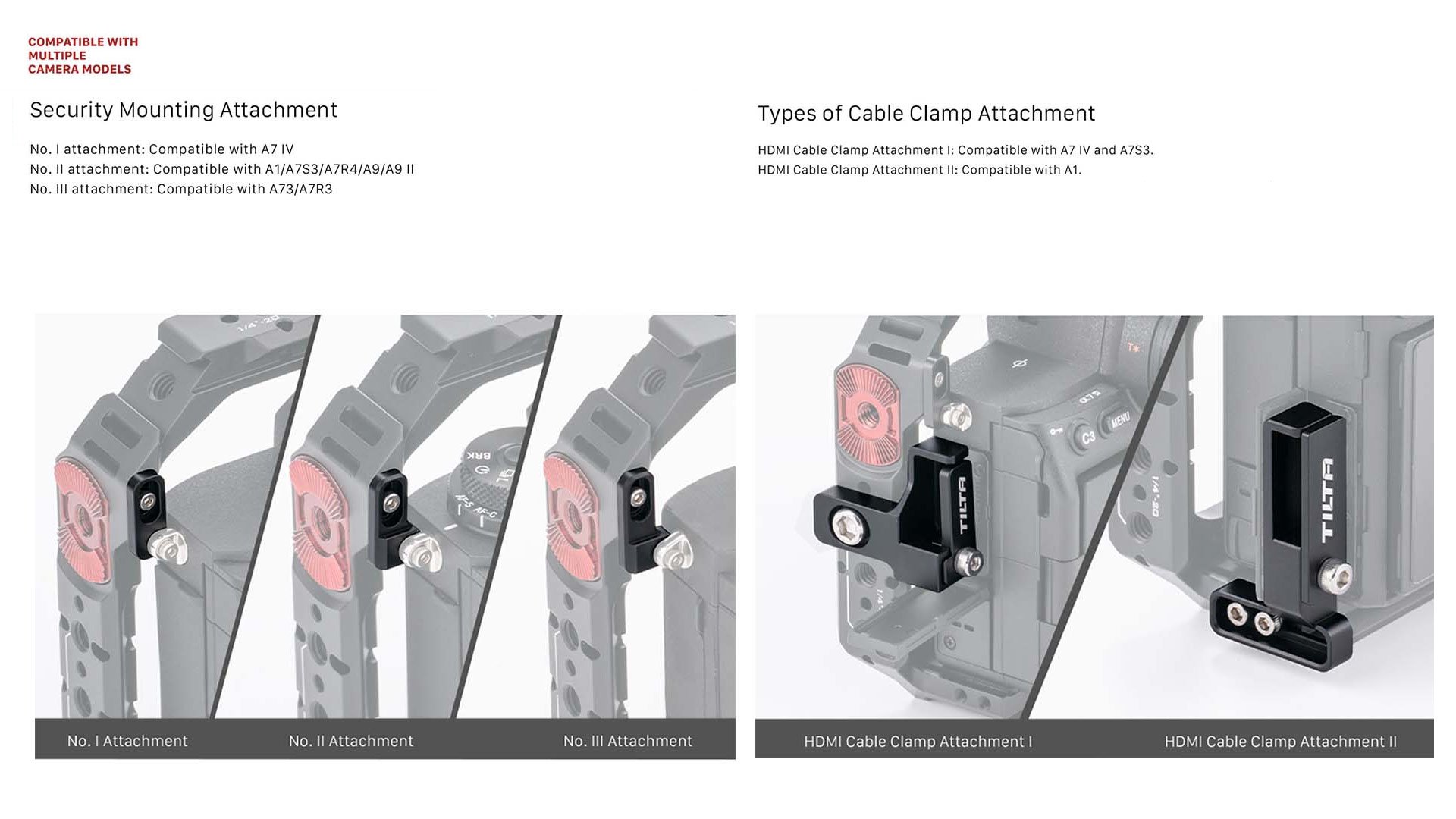 Camera Cage for Sony a7 IV Pro Kit - Black