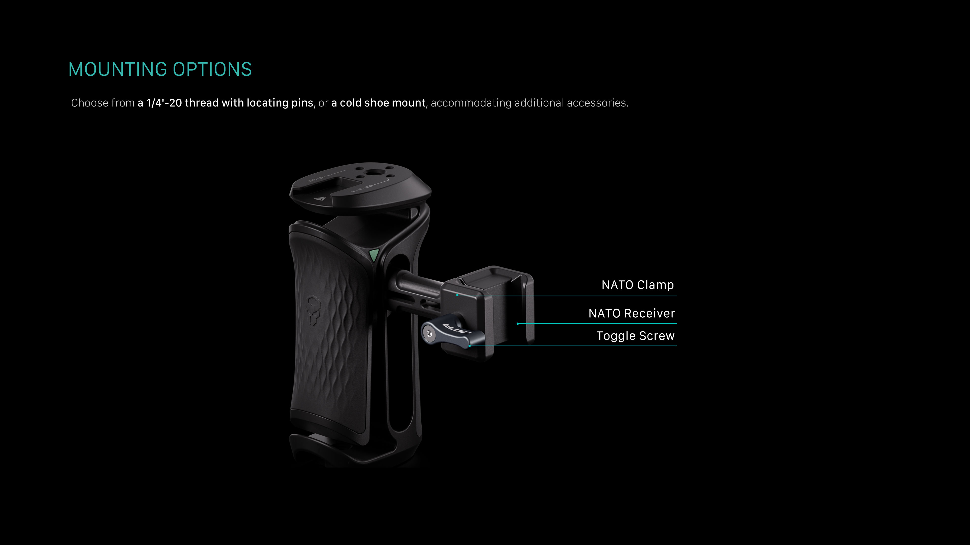 Tilta Xeno Side Handle (NATO) Tilta Xeno Side Handle (NATO)