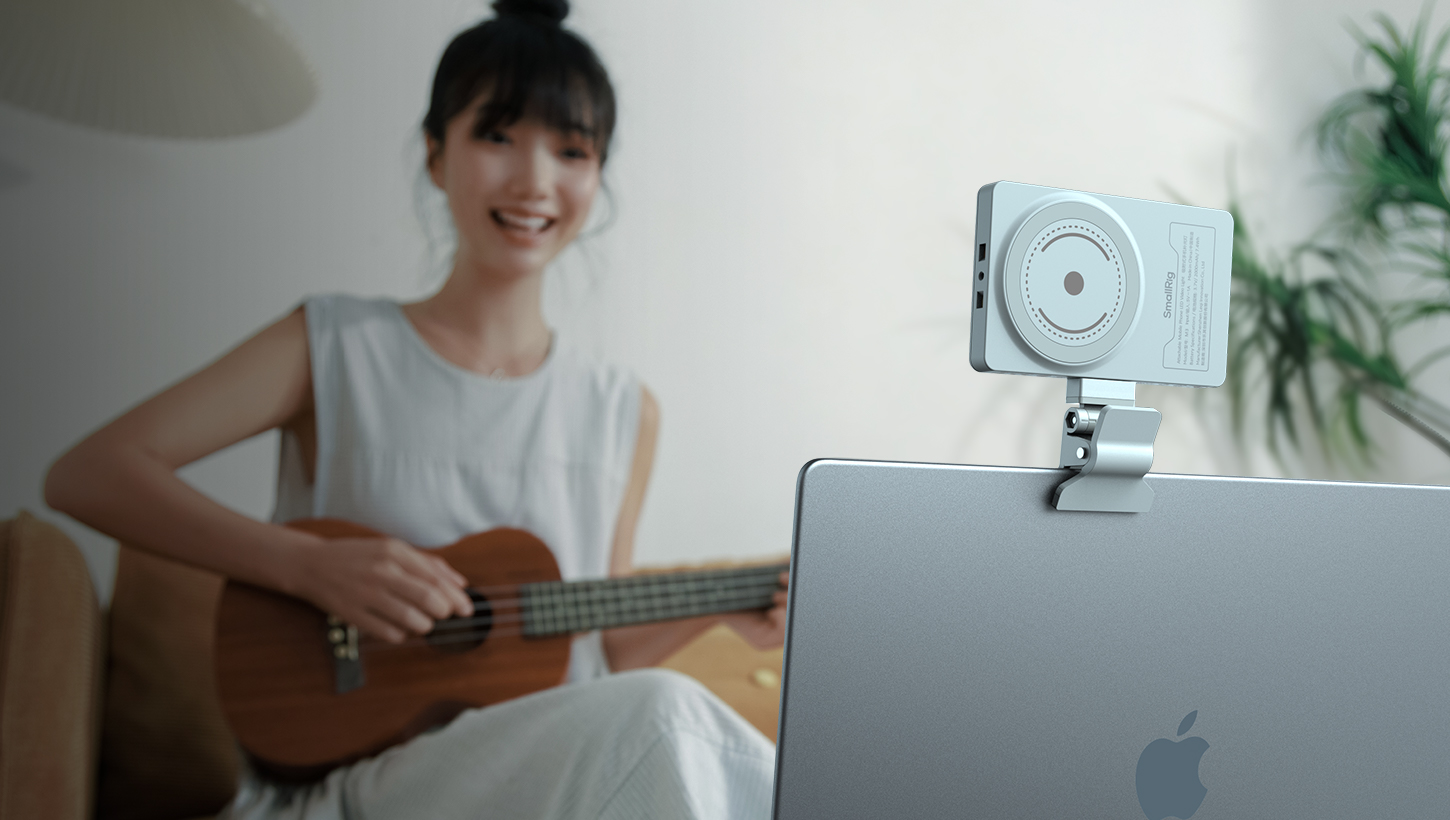 CATEGORY/Lighting System/Pocket Led Video Lights M3 Attachable LED Video Light with Clip for Mobile Phone / Desktop / Laptop-SKU:5505/